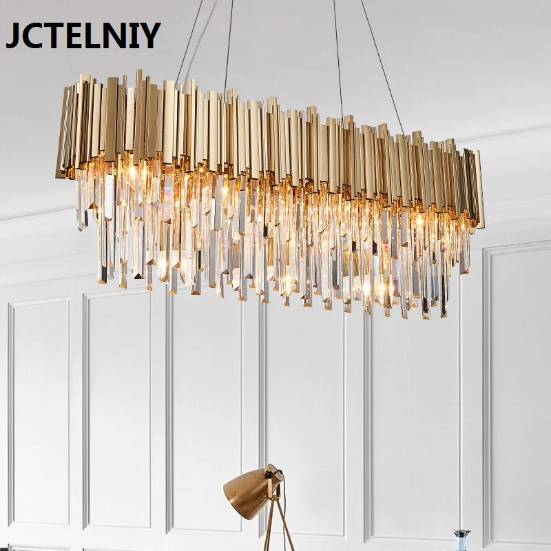 

Luxury crystal chandelier gold shine living room lamp hotel decoration can be customized size