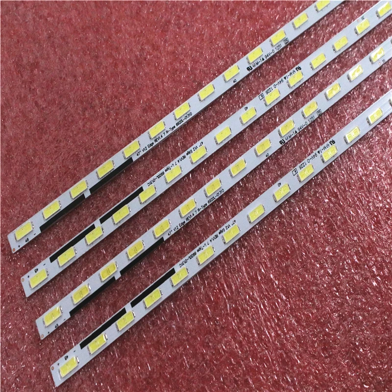 

10PCS*48LED LED strip 47" V12 Edge R L type 6920L-0131D 6920L-0131C for 6922L-0017A 6922L-0018A 47LM6200 LC470EUE
