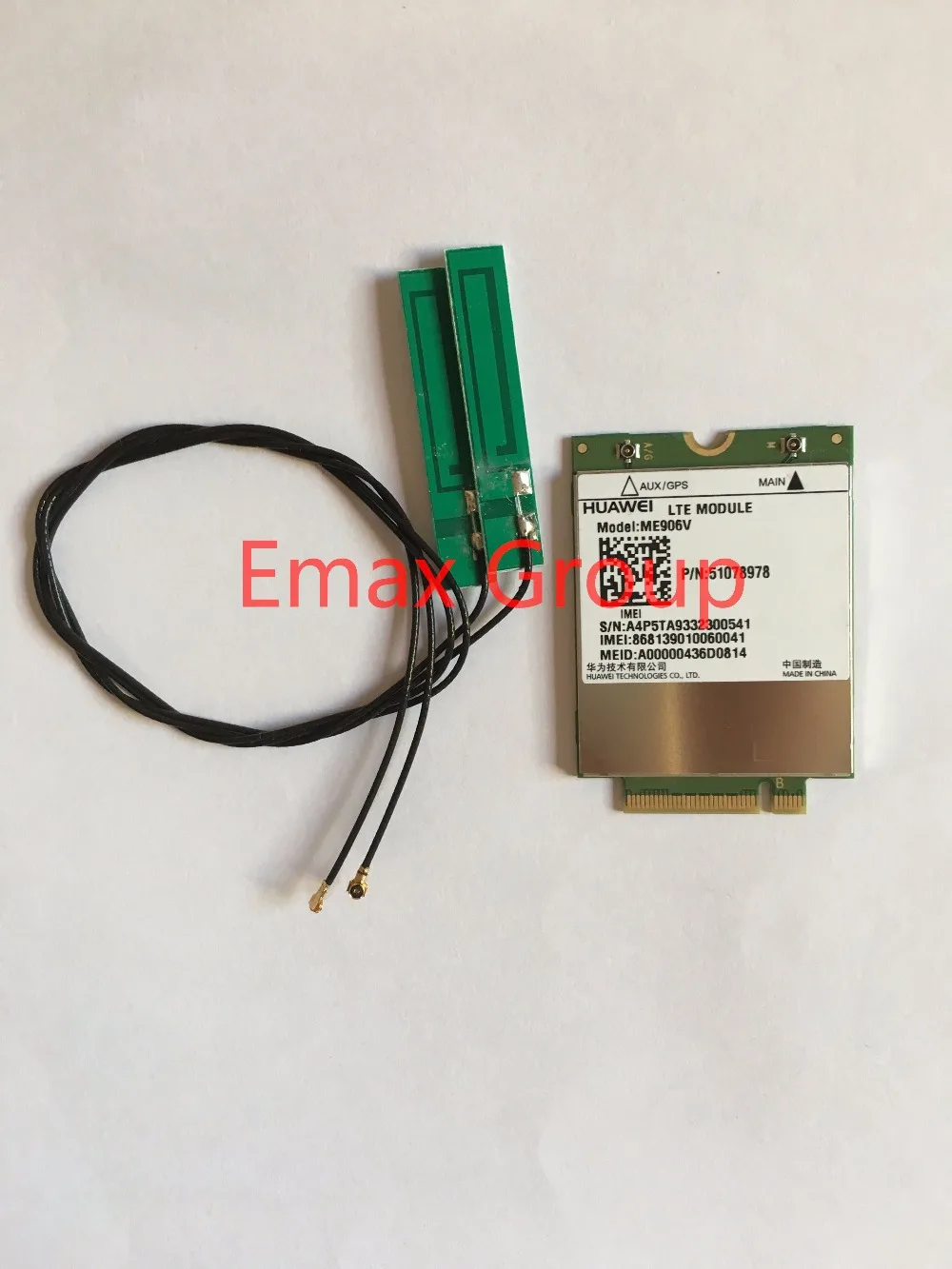 Unlocked ME906V + 2PCS NGFF 4G Antenna  LTE (FDD/TDD) M2 4G CDMA Wireless GNSS  100% New&Original Genuine  JINYUSHI stock