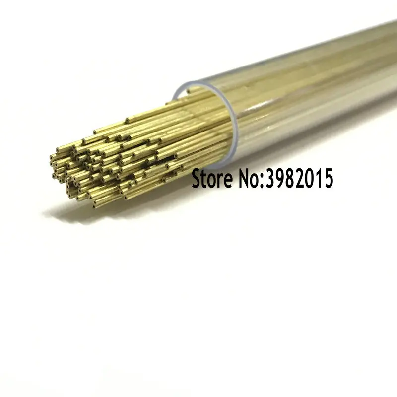 Brass Drill Electrode Tube 0.7*400mm Single Hole for WEDM Drilling Machine