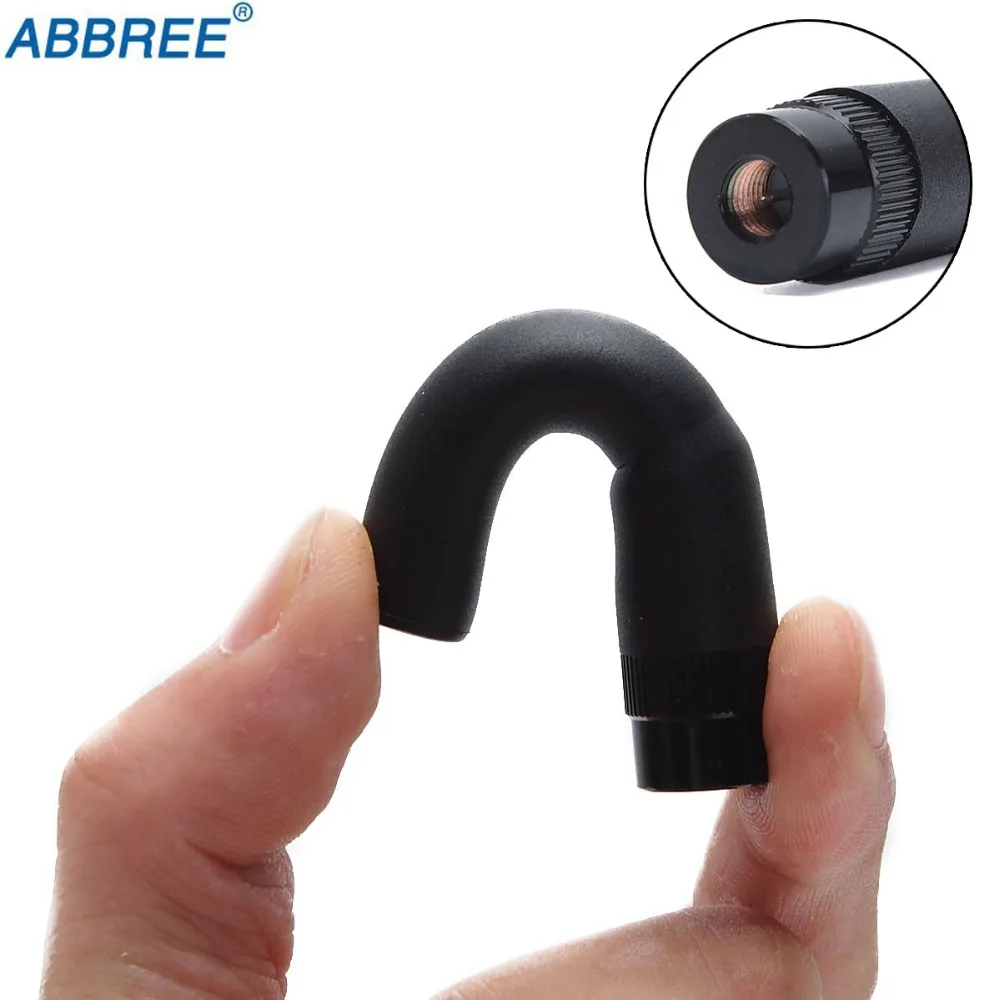 5PCS ABBREE ST20 Dual Band SMA-Female/SMA-Male /BNC 144MHz/430MHz Soft Antenna for HYT Icom TYT BAOFENG Wonxun Walkie TalkieSF20