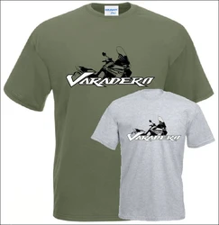 New Fashion man T Shirt 100% Cotton Men Short Sleeve Tee Shirts Varadero Xl 1000 T-Shirt Motorcycle Fans men Tee Shirts