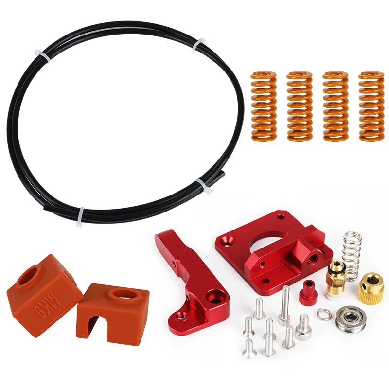 

Ender-3 CR-10 MK8 upgrade Extruder kit Aluminum Bowden 1.75mm Springs PETG tube MK9 silicone Sock for Ender 3 CR10 printer parts