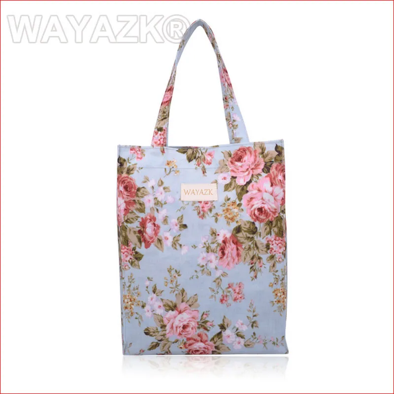 

500 Pieces Personalize Digital Printed Canvas Tote Bag for Women