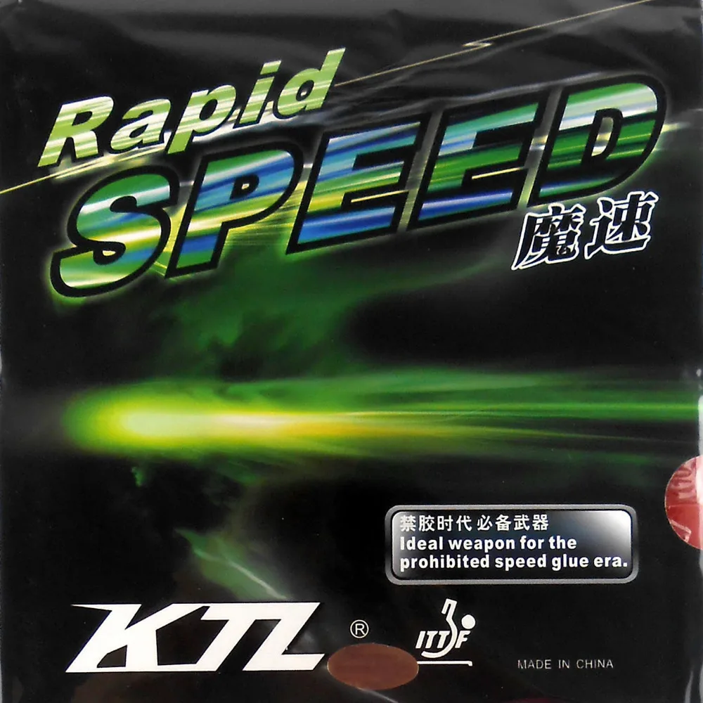 KTL Rapid SPEED Rapid-SPEED Pips-In Table Tennis Rubber With Sponge for Ping Pong Paddle Racket Bat Table Tennis Balls