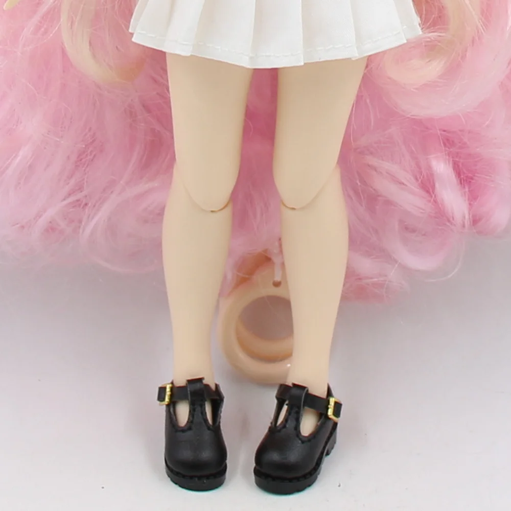 Blyth doll Vintage round toe shoes Size can be chosen for 1/6 BJD ICY DBS or 1/8 Middie