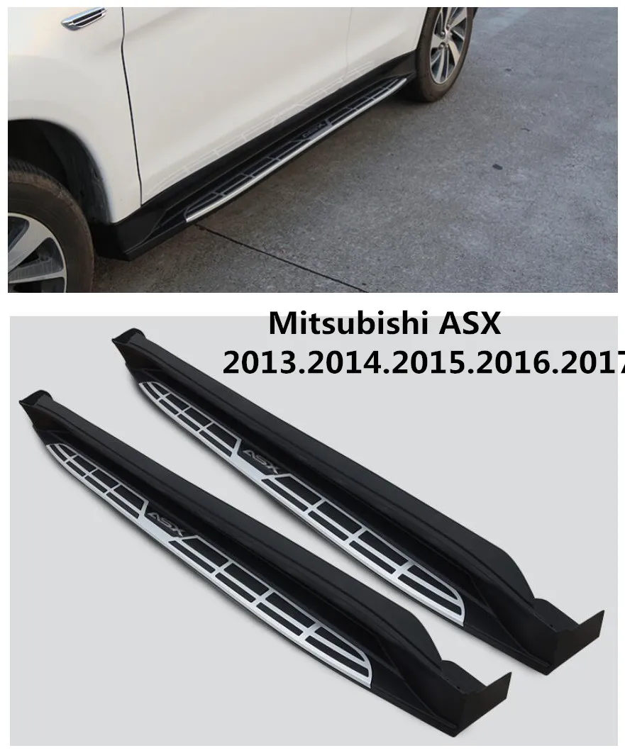 For Mitsubishi ASX 2013.2014.2015.2016.2017 Car Running Boards Side Step Bar Pedals High Quality New Cayenne Design Nerf Bars