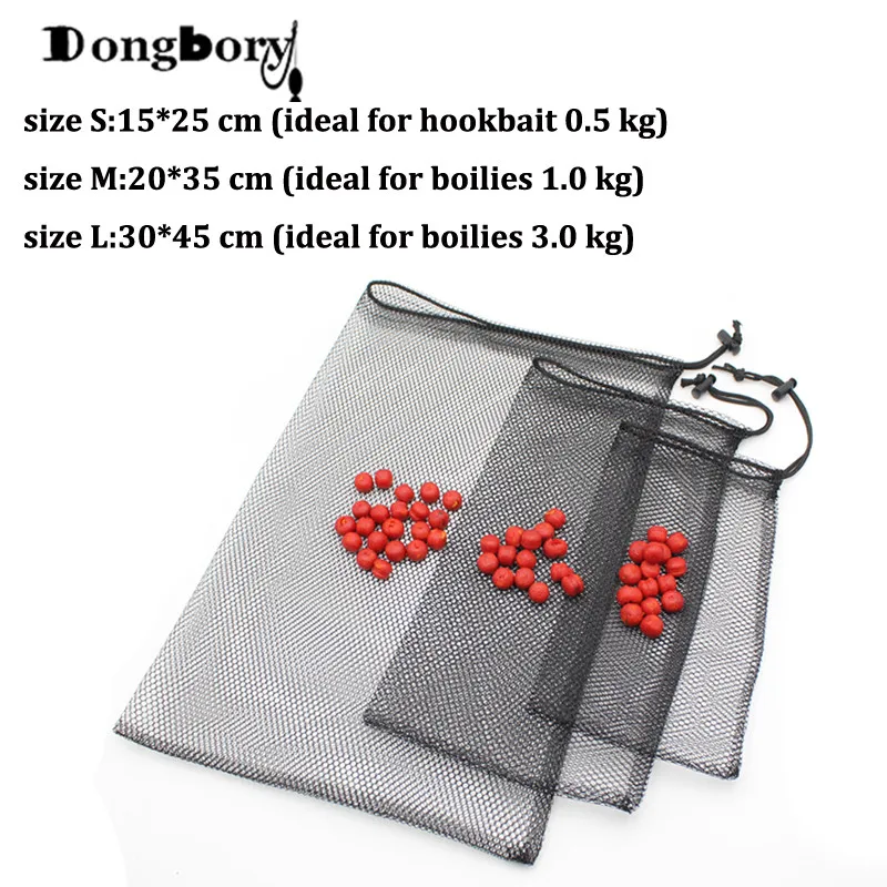 1PCS Carp Fishing Boilie Air Dry Mesh Bait Bags Boilies Bag Table Holder Boilies Making Tool Lure Bag Accessory Tackle Equipment