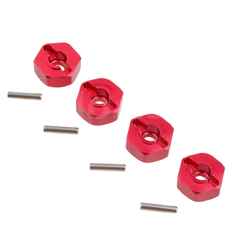 4Pcs RC HSP Wheel Hex Mount W/Pin(2*10) 180016 For 1/10 Scale Models Nitro Remote Control Car Crawler Truck Remote Control Car