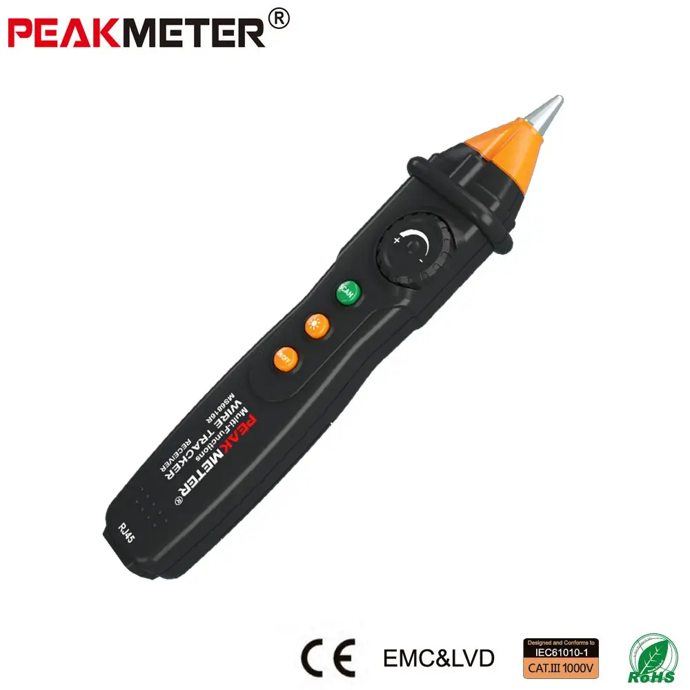 RJ45 RJ11 wire tracker Telephone Line Detector Network Cable DC Level Switch Port Tester Continuity