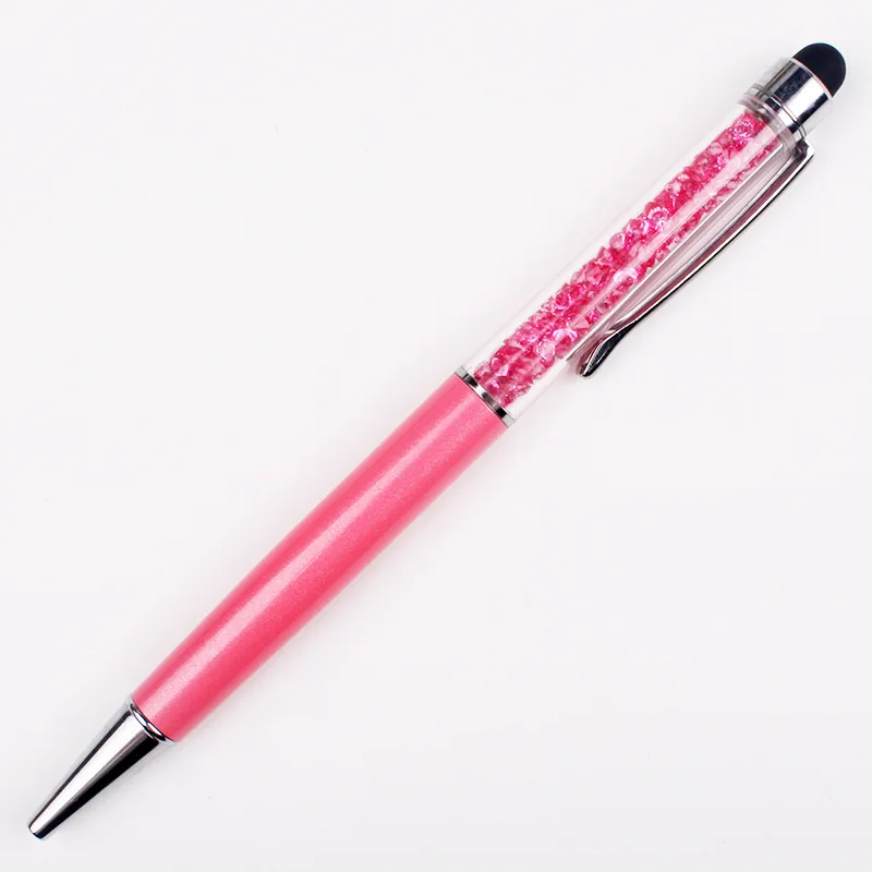 1 stks Kleurrijke Crystal Diamond Pen Pennen Balpennen Gift Balpen Nieuwe Novelty Zakka Kantoorbenodigdheden Schoolbenodigdheden