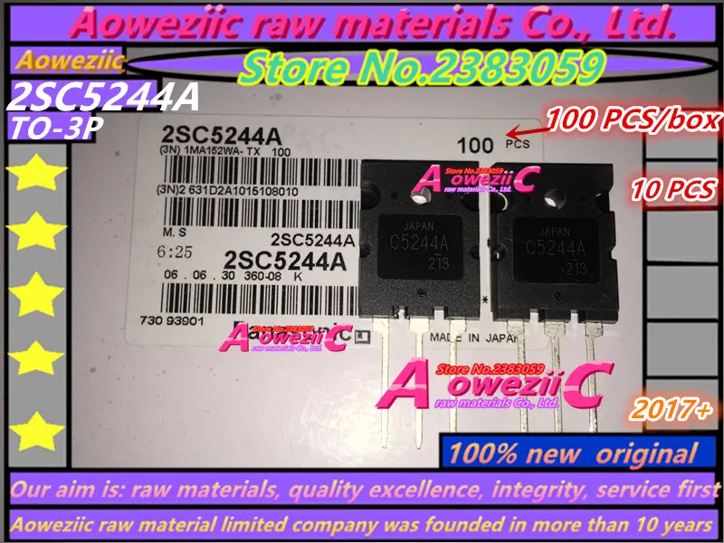 

Aoweziic 2017+ Taiwan Manufacturers 100% High Quality 2SC5244A C5244A 2SC5244 C5244 TO-264 HDTV line tube 1600V 30A