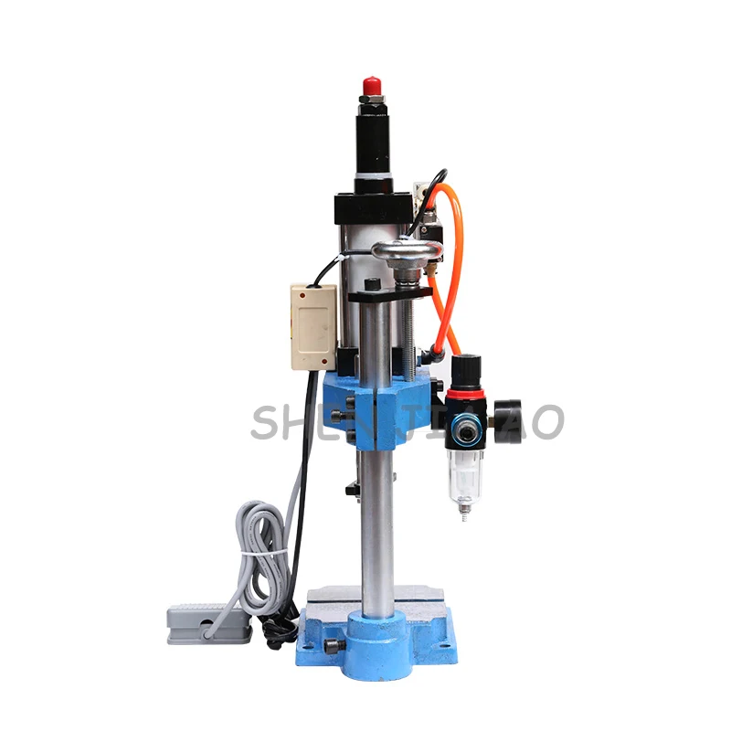 Single column pneumatic press JNA63 pneumatic punching machine small adjustable force 200KG pneumatic punch 110/220V 1PC