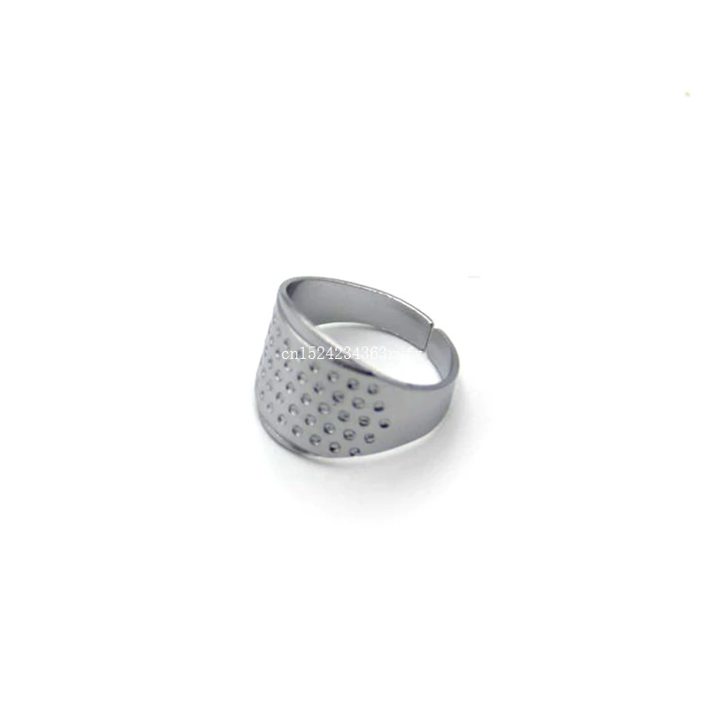 1000pcs Household Finger Protector Sewing DIY Tools Silver Ring Thimble Household Quilting Craft Accessories