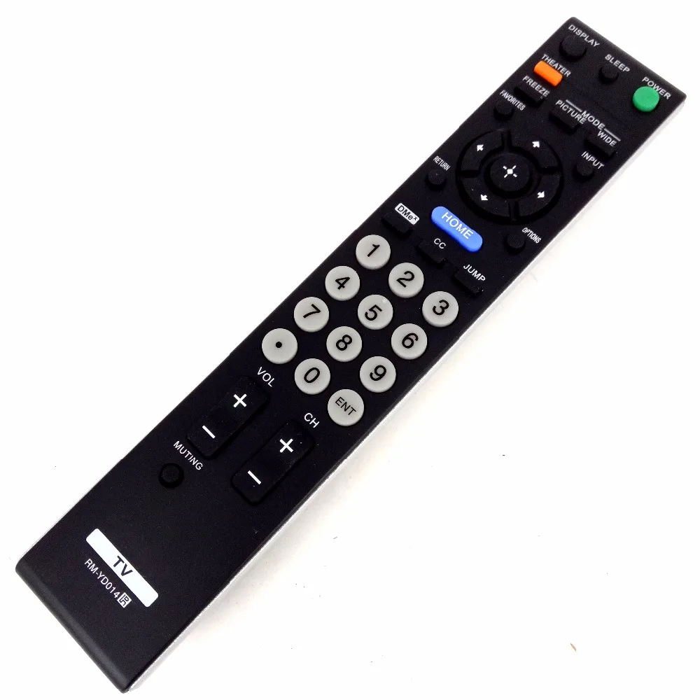 

NEW RM-YD014 For SONY TV Remote control KDF37H1000 KDL32XBR4 KDL40D3000 KDL40V3000 KDL40VL130 KDL40WL135 KDL46V3000 KDL46VL130