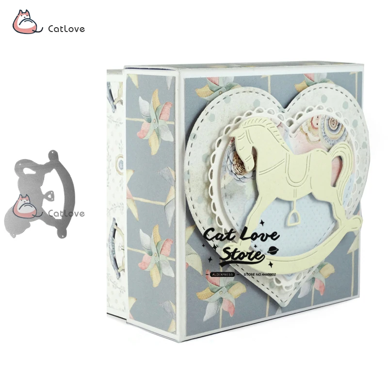 لعبة طروادة دمية قطع معدنية يموت الإستنسل DIY بها بنفسك سكرابوكينغ ورقة بطاقة الزخرفية الحرفية يموت النقش يموت تخفيضات جديد 2019 #1