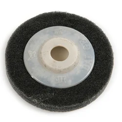 100Mm Nylon Fiber Polijstschijf Buffing Pad Slijpen Schurende Disc 240 Grit 9P