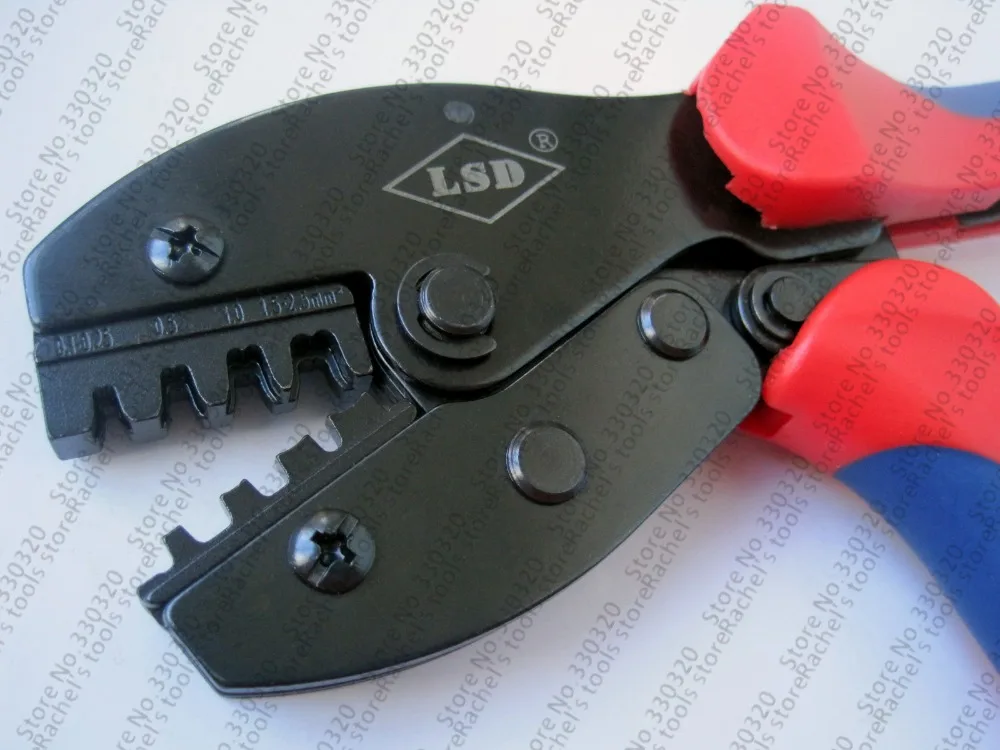 Ratchet ferramenta de friso, friso terminais de barril aberto 0.1-2.5mm2, friso alicate, LY-03A