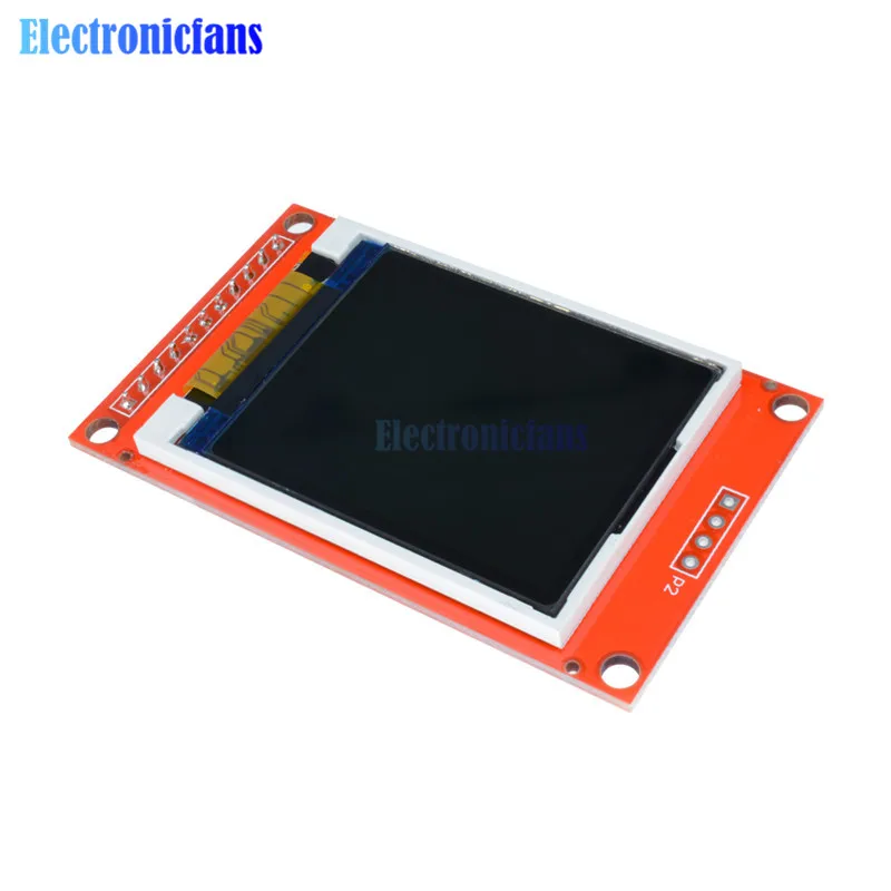 Imagem -05 - Módulo de Exibição Lcd Tft de 1.8 Polegadas Controlador St7735s 1.8x128 51 Avr Stm32 Arm 160 Bit Placa de Drive para Arduino Spi o 11 Pinos