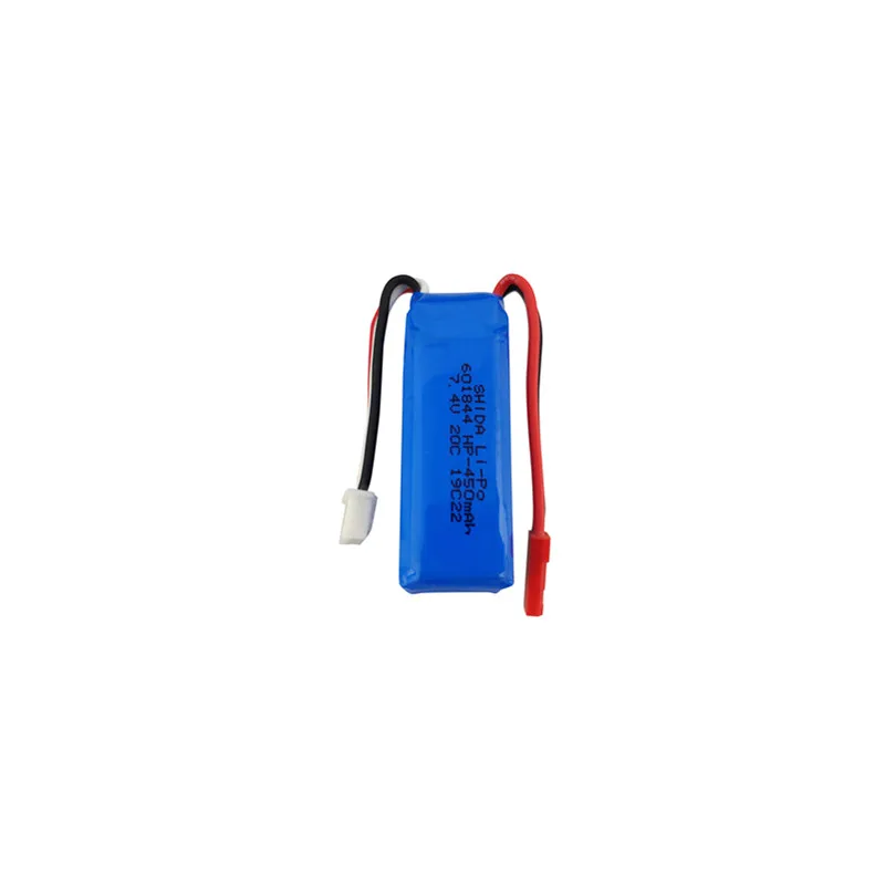 7.4V 450mAh lithium battery for wltoys K969 K979 K989 K999 P929 P939 284131 high-speed remote control car accessories