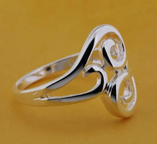 Fashion Jewelry Classic Silver Plated Wholesale Rings for Woman Man LQ-R205 Wedding Party Gifts