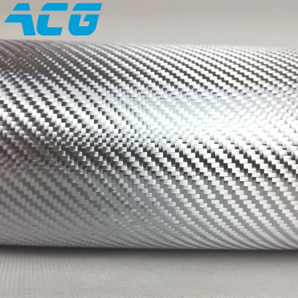 10m/lot electroplated glass fiber silver carbon fiber cloth