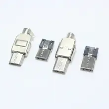 Micro USB 5PIN Male Connector Set 3-in-1 #3