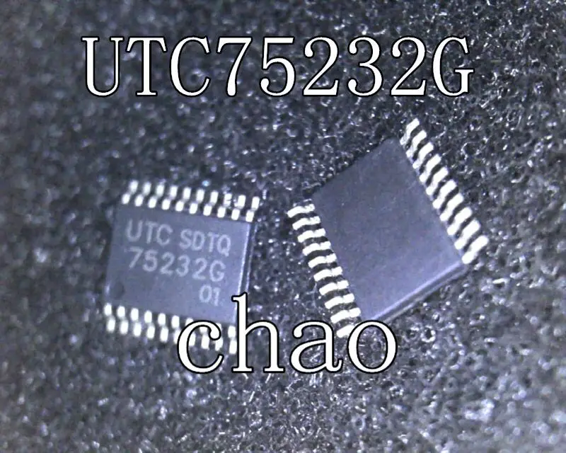 

Free shipping 10pcs/lot UTC75232G 75232G 75232G-P20-R TSSOP20 new