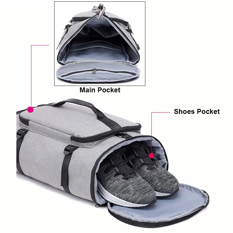 Mochila táctica gym militar fitness - imagen 3