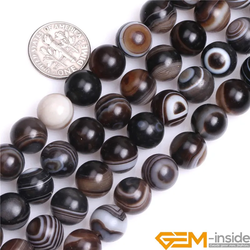 Dzi Natural Sardonyx (Onyx) Carnelian Beads Natural agat Stone Beads DIY Loose Beads For Jewelry Making Strand 15 Inches