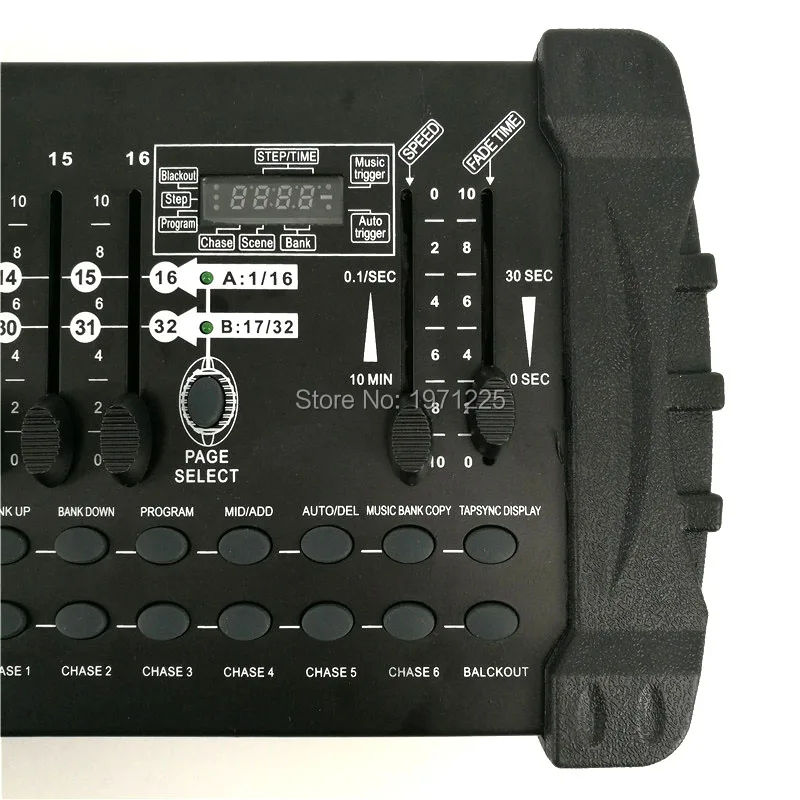 Équipement d'éclairage de scène à LED, contrôleur DMX, DJ Chang, 384