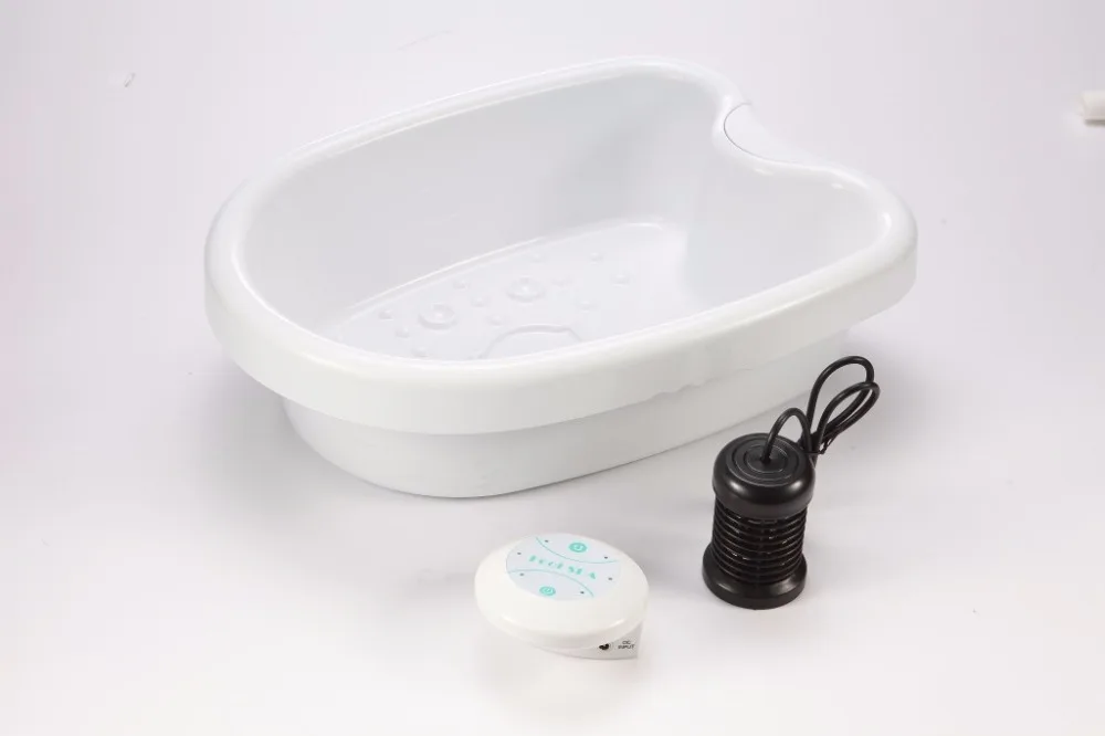 ION IONIC DETOX FOOT Bath CLEANSE SPA WITH TUB + 1 ARRAY + 10 LINERS
