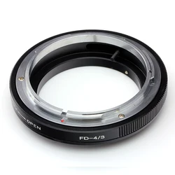 Lens Mount Adapter Suit For Macro Canon FD  Lens To Olympus Fours Thirds 4/3 Camera OM-D E-M5 II E-M1 E-M5 E-M10 GH4 GM1 GX7