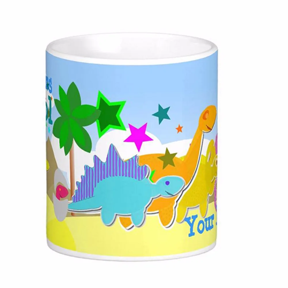 Dinosaurs Are Cool White Coffee Mugs Tea Mug Customize Gift By LVSURE Ceramic Cup Mug Travel Coffee Mugs