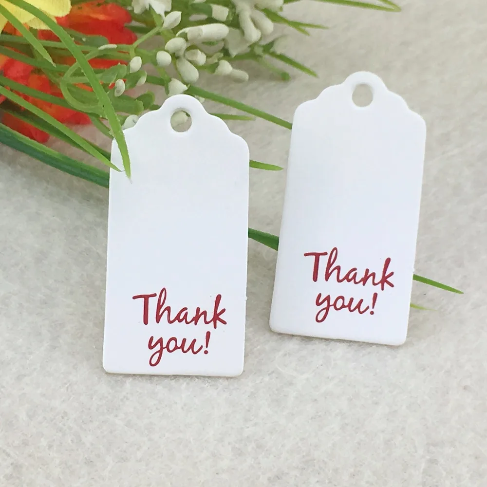 4x2cm 600pcs/lot Rectangle Flower Head Kraft Paper Party Gift Craft Price Packaging Label Marked Blank Number Card Hang Tag