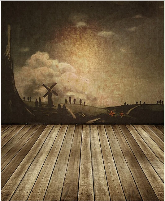 

VinylBDS Custom Wooden Floor Backdrops Photography Backgrounds Photo Studio For Baby Photo Backdrops For Photography