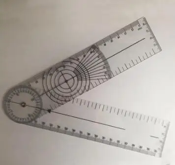 

Professional articular Angle measurement ulnar orthopaedic protractor medical ruler professional equipment