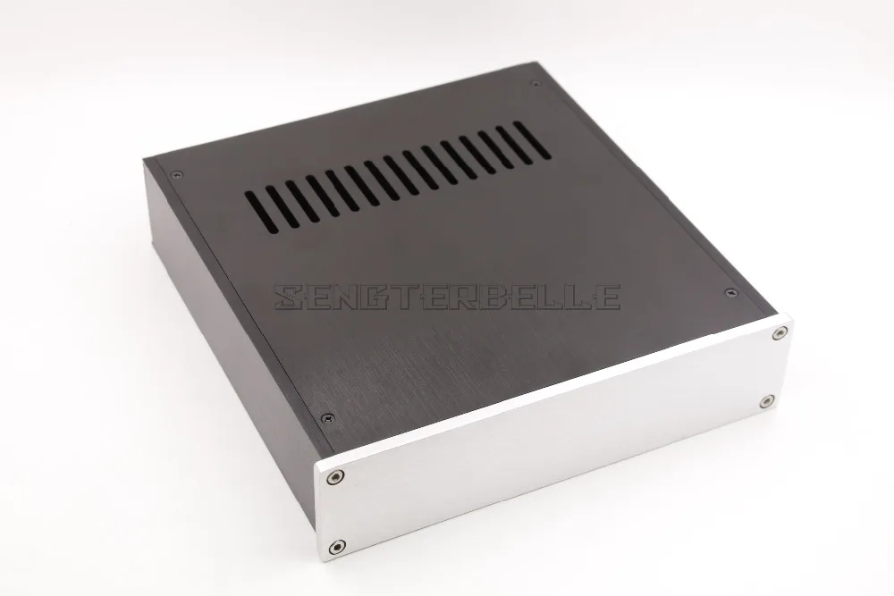 T-2205 Full Aluminum Headphone Enclosure Amplifier Chassis DAC Box Premplifier Case BZ2205B