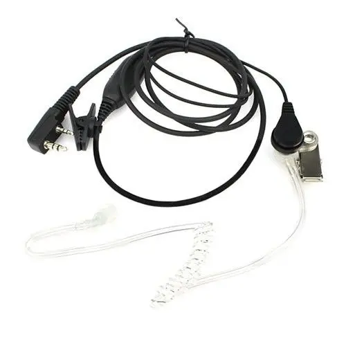 

2 Pin Covert Acoustic Tube Earpiece MIC for KENWOOD BAOFENG QUANSHENG PUXING