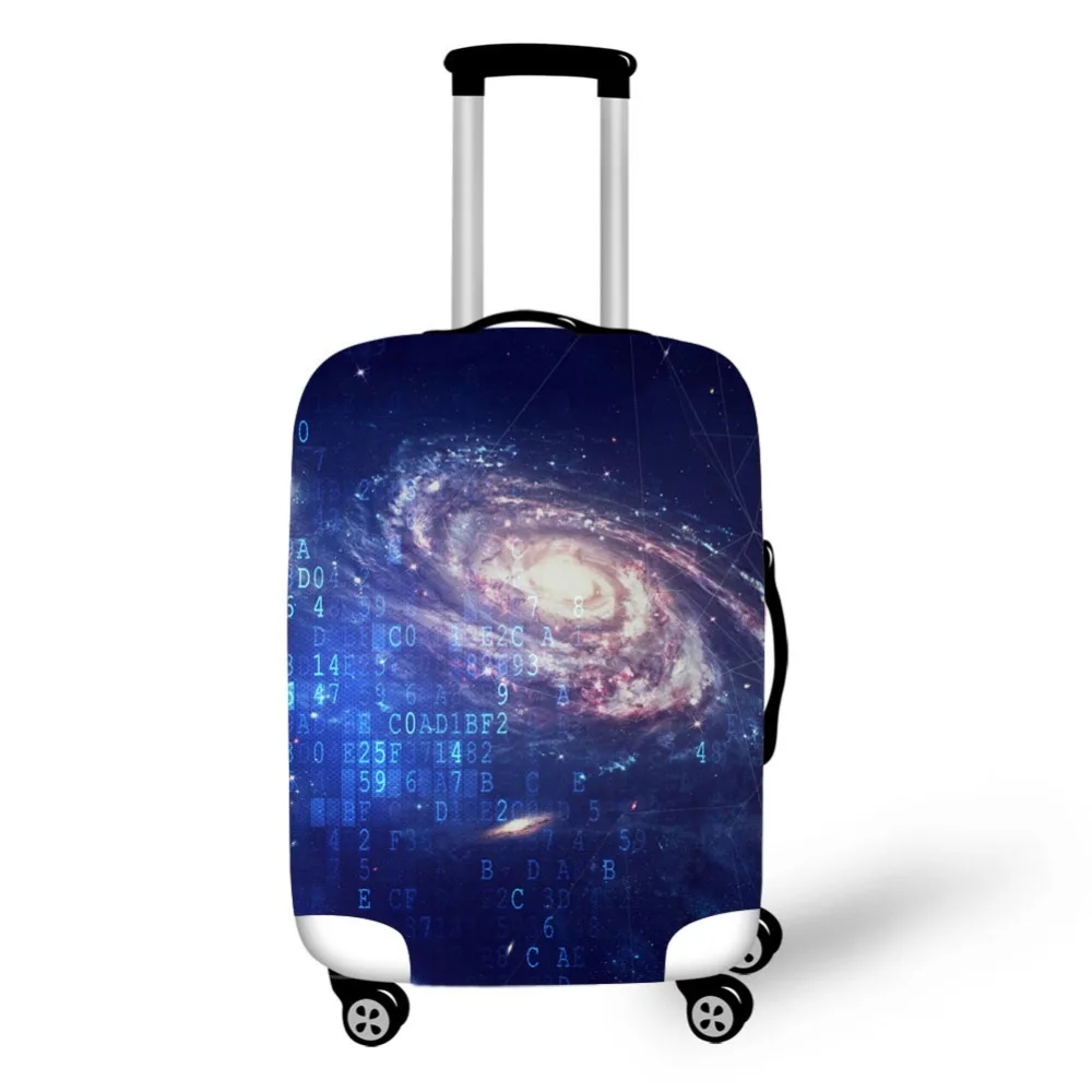 Cosmic Print travel accessories suitcase protective covers 18-30 inch elastic luggage dust cover case stretchable Waterproof