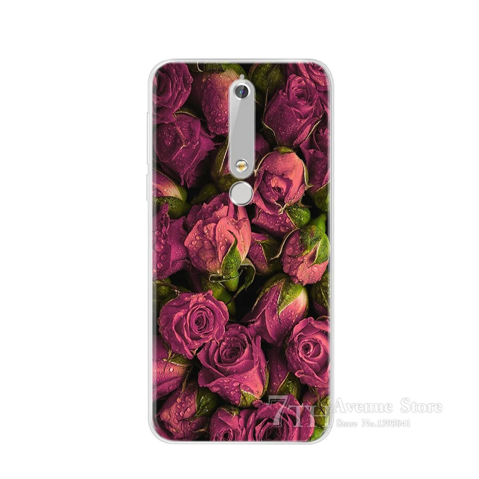 Funda de silicona blanda para móvil, carcasa moderna para Nokia 2, 3, 5, 6, 2017, Nokia2, Nokia3, Nokia5, Nokia6, Nokia 6, 2018, 2,1, 3,1, 6,1, 7,1