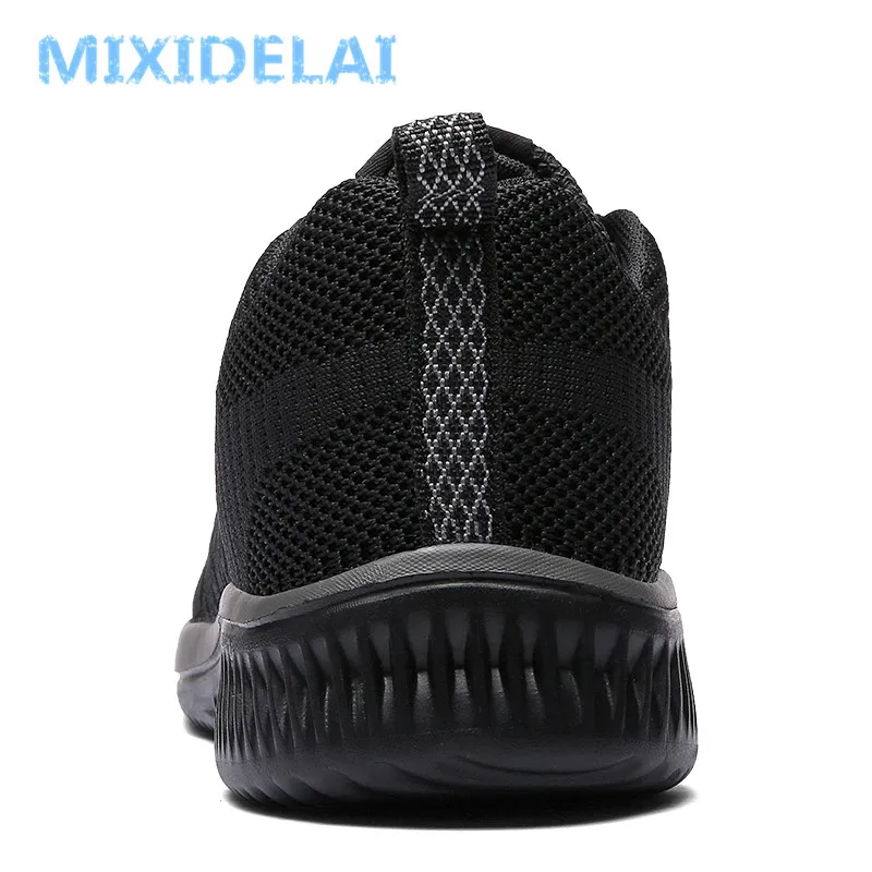 MIXIDELAI New Mesh Men Casual Shoes Lac-up Men Shoes Lightweight Comfortable Breathable Walking Sneakers Tenis Feminino Zapatos