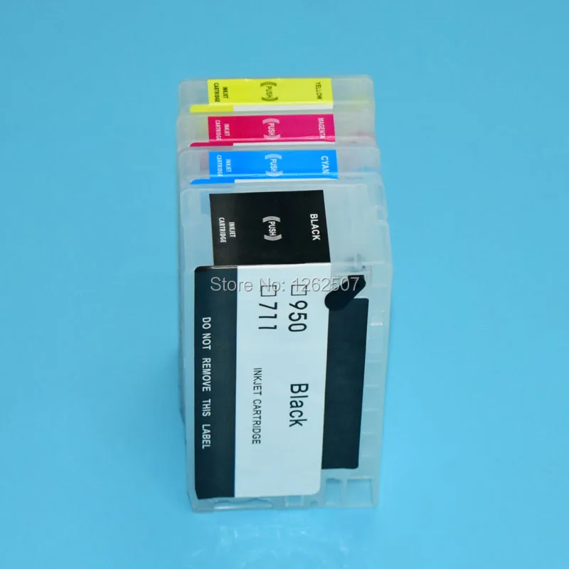 950XL 952XL 953XL 954XL 955XL 711XL Refillable Ink Cartridge Without Chip For HP 7740 8710 8715 8720 8730 8740 8210 8216 8610