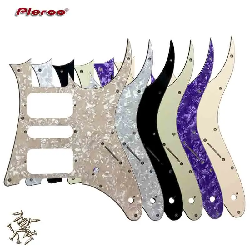 

Pleroo Custom Guitar Parts - For MIJ Ibanze GRG 250 Guitar Pickguard HSH Humbucker Pickup Scratch Plate Replacement