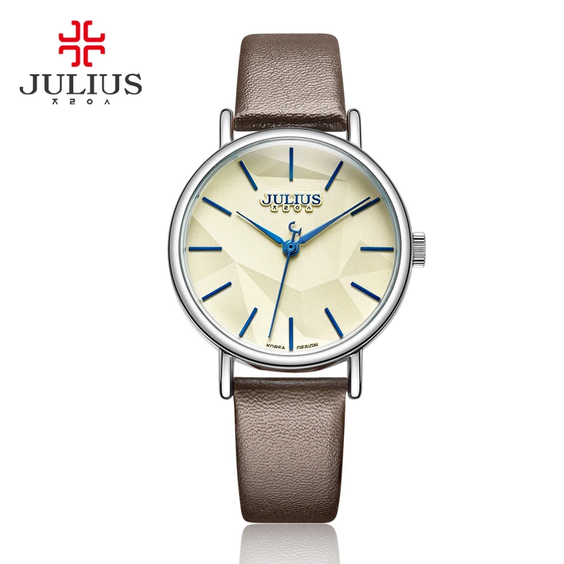 2018 Summer New Creative Women Quartz Wrist Watch Julius Montre Femme Genuine Clock Hour Japan 2035 Movement Casual Watch JA-985