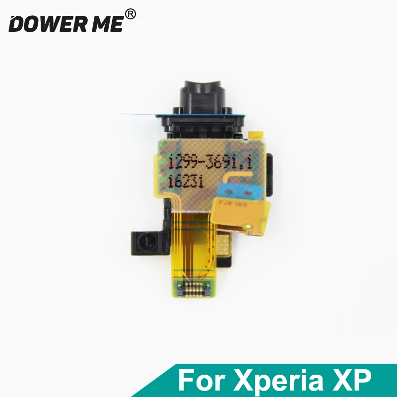 Dower Me New Earphone Headphone Jack Audio Flex Cable For Sony Xperia X Performance F8132 F8131 Replacement