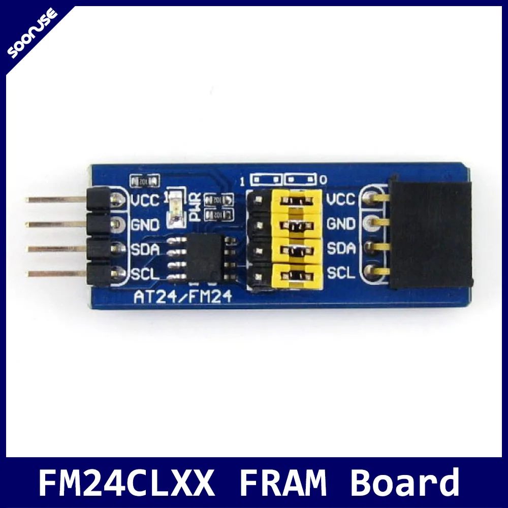 

FM24CLXX FRAM Board FM24 F-RAM Serial board with I2C interface FM24CL on board