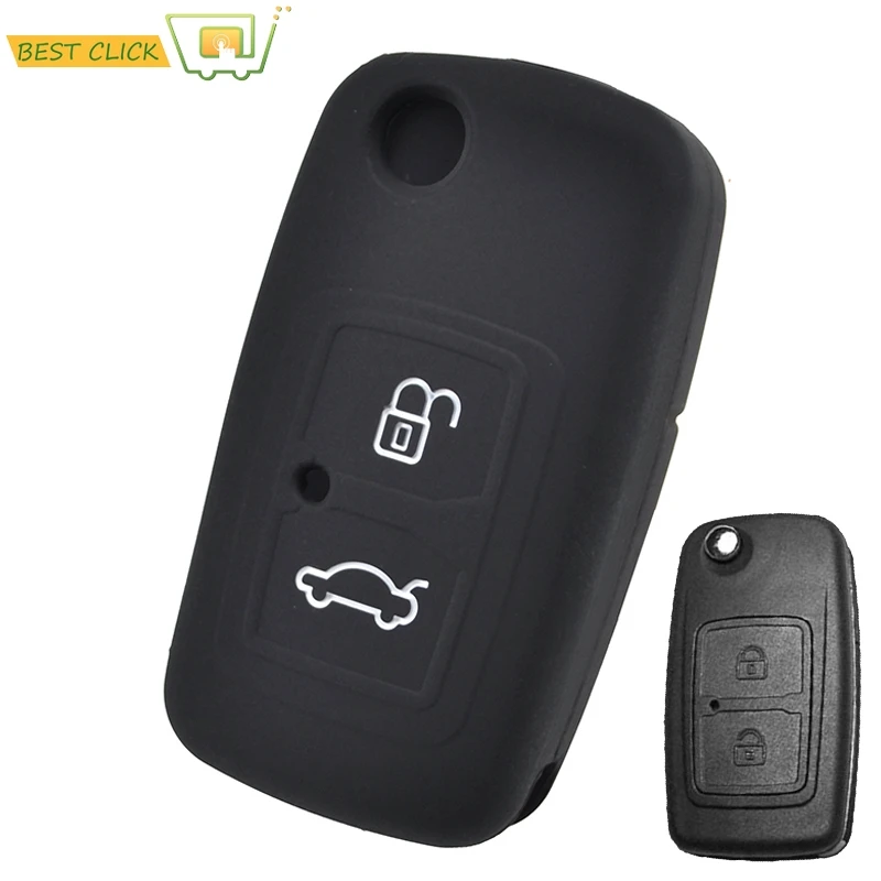 Silicone Car Key Case For Chery A3 A5 A13 M11 E5 Tiggo Tengo Fulwin2 Cowin Cover Keyless Remote Fob Shell Skin