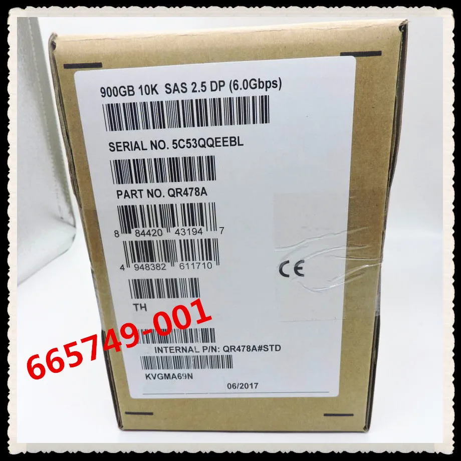 

100%New In box 3 year warranty QR478A 665749-001 900GB 10K SAS 2.5inch Need more angles photos, please contact me