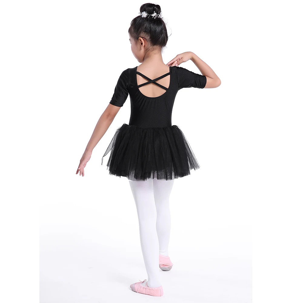 Tutu Pink  Princess Ballet Dress Girls Toddler Ballet Dancewear Lovely Kids Tutu Gymnastics Leotard  Dance Dress